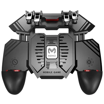 Joystick Gamepad Game-Controller Trigger-Shooting Mobile-Phone Six-Fingers Free-Fire Pubg Controller for Iphone Xiaomi Android
Joystick Gamepad Game-Controller Trigger-Shooting Mobile-Phone Six-Fingers Free-Fire Pubg Controller for Iphone Xiaomi Android