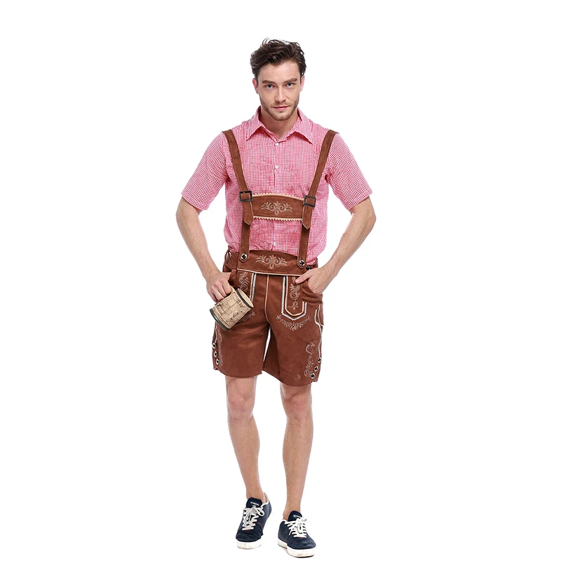 Top Quality Genuine Leather German Beer Man Costumes Adult German Bavarian Oktoberfest Costume Men Halloween Cosplay Costumes
Top Quality Genuine Leather German Beer Man Costumes Adult German Bavarian Oktoberfest Costume Men Halloween Cosplay Costumes