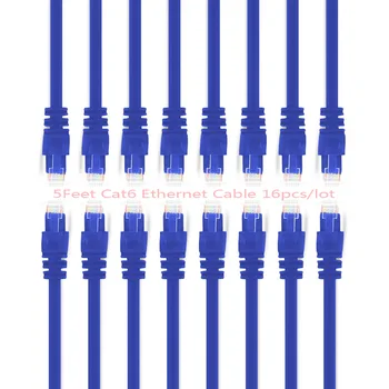 Ethernet LAN Cable CAT6 RJ45 Blue 5Feet High Speed UTP Network 550MHz Patch Cord For Computer Laptop Servers 16pcs/lot
Ethernet LAN Cable CAT6 RJ45 Blue 5Feet High Speed UTP Network 550MHz Patch Cord For Computer Laptop Servers 16pcs/lot