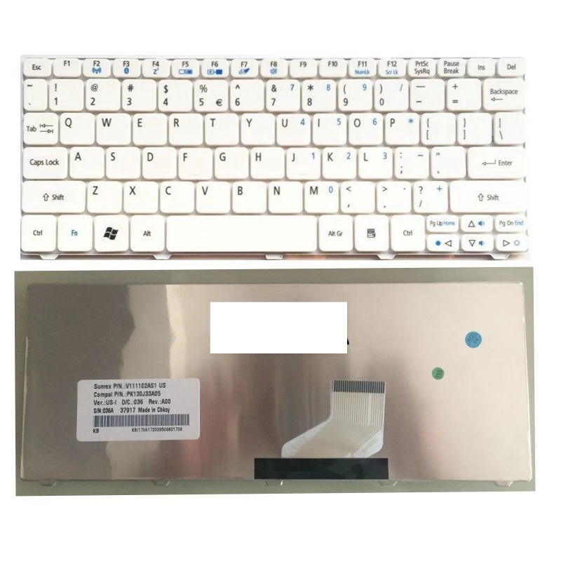 Клавиатура для ноутбука Acer D255 D256 D257 D260 D270 EM350 N55C ZH9 ZE6 ONE 522 533G AO532h 532H 532
Клавиатура для ноутбука Acer D255 D256 D257 D260 D270 EM350 N55C ZH9 ZE6 ONE 522 533G AO532h 532H 532