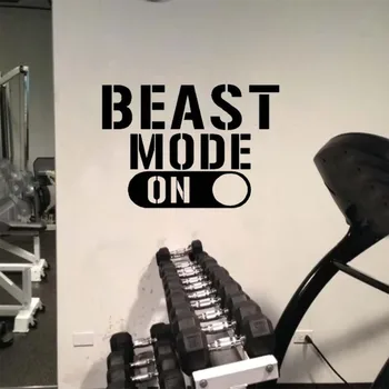 Fitness Sport Exercises Wall Sticker inspirational quotes beast mode on wall decals for Gym room boys room decoration
Fitness Sport Exercises Wall Sticker inspirational quotes beast mode on wall decals for Gym room boys room decoration