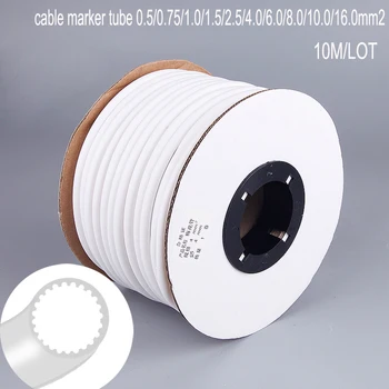 10M/Roll 1.5mm2 PVC 3mm ID White Handwriting Ferrule Printing Machine Number Plum Tube Wire Sleeve Blank Cable Marker
10M/Roll 1.5mm2 PVC 3mm ID White Handwriting Ferrule Printing Machine Number Plum Tube Wire Sleeve Blank Cable Marker