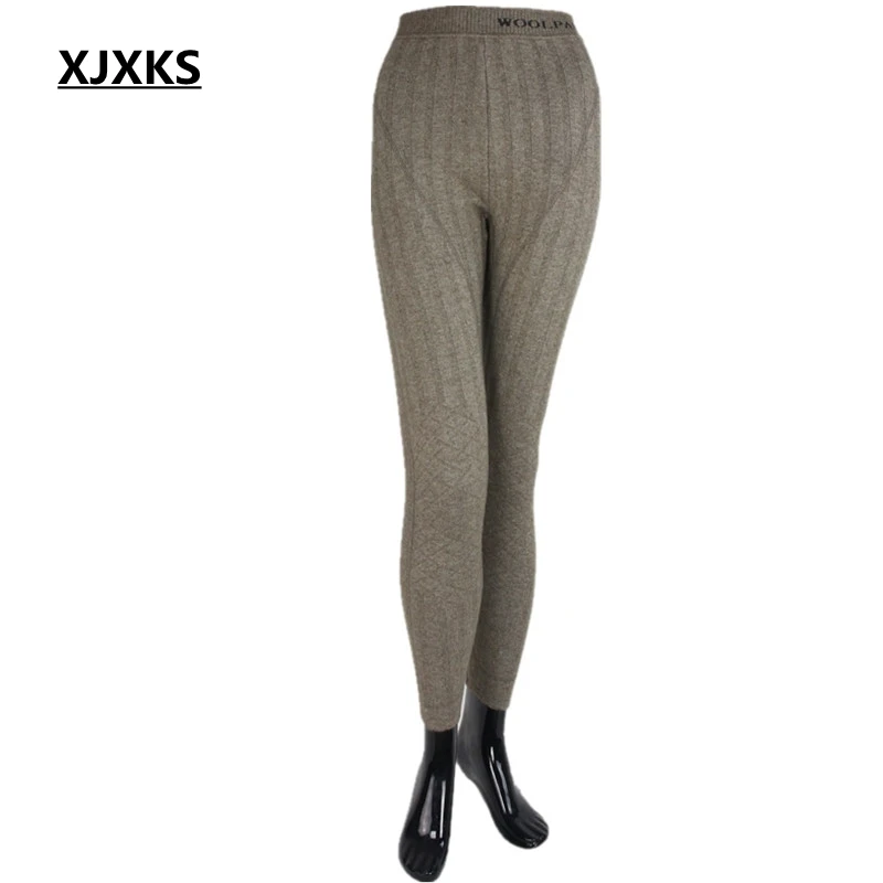 XJXKS New Fashion Women And Men Autumn And Winter Ladies Basic Pants Skinny Wool Slim Solid Elastic Leggings Thick pants
XJXKS New Fashion Women And Men Autumn And Winter Ladies Basic Pants Skinny Wool Slim Solid Elastic Leggings Thick pants