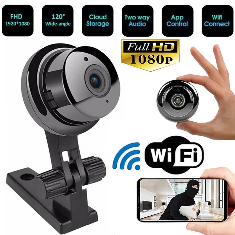 Recorder Mini Camera Black Security Camera Useful Wireless Wireless IP Camera WiFi Night Vision
Recorder Mini Camera Black Security Camera Useful Wireless Wireless IP Camera WiFi Night Vision