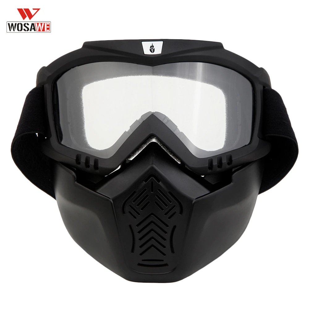 WOSAWE Motorcycle Goggles Detachable Mouth Filter Perfect for Open Face Motorcycle Half Helmet Windproof Waterproof Sunglasses
WOSAWE Motorcycle Goggles Detachable Mouth Filter Perfect for Open Face Motorcycle Half Helmet Windproof Waterproof Sunglasses
