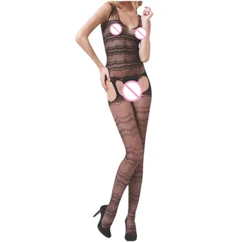 Women Sexy Black white Bodystockings Lingerie Fishnet Hollow Out Strapless Ladies Chemise Sleepwear Underwear
Women Sexy Black white Bodystockings Lingerie Fishnet Hollow Out Strapless Ladies Chemise Sleepwear Underwear