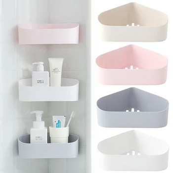 Bathroom Storage Rack Non-drill Wall Mounted Triangular Storage Stand for Home Use XHC88
Bathroom Storage Rack Non-drill Wall Mounted Triangular Storage Stand for Home Use XHC88