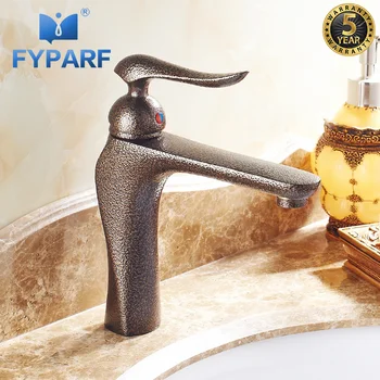 FYPARF Bathroom Waterfall Faucet Brown Bronze Brass Basin Faucet. Bathroom Mixer Tap Cold Hot Deck Mounted Basin Sink Mixer Taps 
FYPARF Bathroom Waterfall Faucet Brown Bronze Brass Basin Faucet. Bathroom Mixer Tap Cold Hot Deck Mounted Basin Sink Mixer Taps