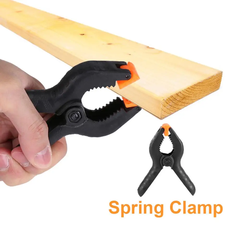 Woodworking Spring Clamp A-shape Plastic Wood Clips Hardware Woodworking Tools 2Inch 3Inch 4Inch Optional 5pcs
Woodworking Spring Clamp A-shape Plastic Wood Clips Hardware Woodworking Tools 2Inch 3Inch 4Inch Optional 5pcs