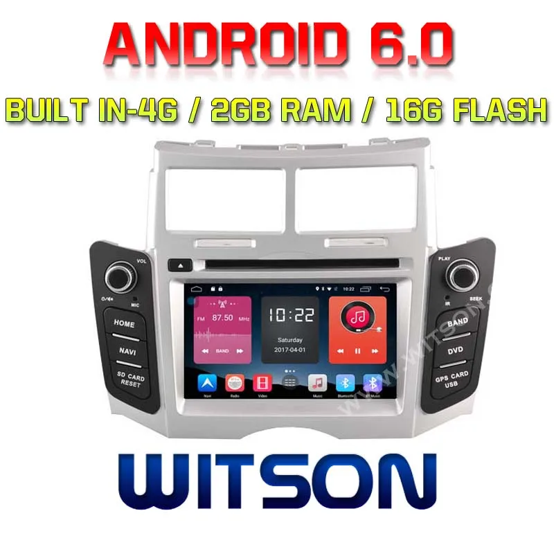 WITSON Android 6.0 2GB RAM 16GB ROM CAR DVD for TOYOTA YARIS (2005-2011) GPS Mirror Link+WIFI/4G supported+DSP+DAB+OBD+TPMS+DVR
WITSON Android 6.0 2GB RAM 16GB ROM CAR DVD for TOYOTA YARIS (2005-2011) GPS Mirror Link+WIFI/4G supported+DSP+DAB+OBD+TPMS+DVR
