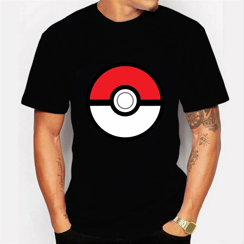 Pikachu Prints T-Shirt Men's Clothing Summer Fashion Casual T Shirts O-Neck Harajuku Oversized T Shirt Original Pokeball Tops
Pikachu Prints T-Shirt Men's Clothing Summer Fashion Casual T Shirts O-Neck Harajuku Oversized T Shirt Original Pokeball Tops