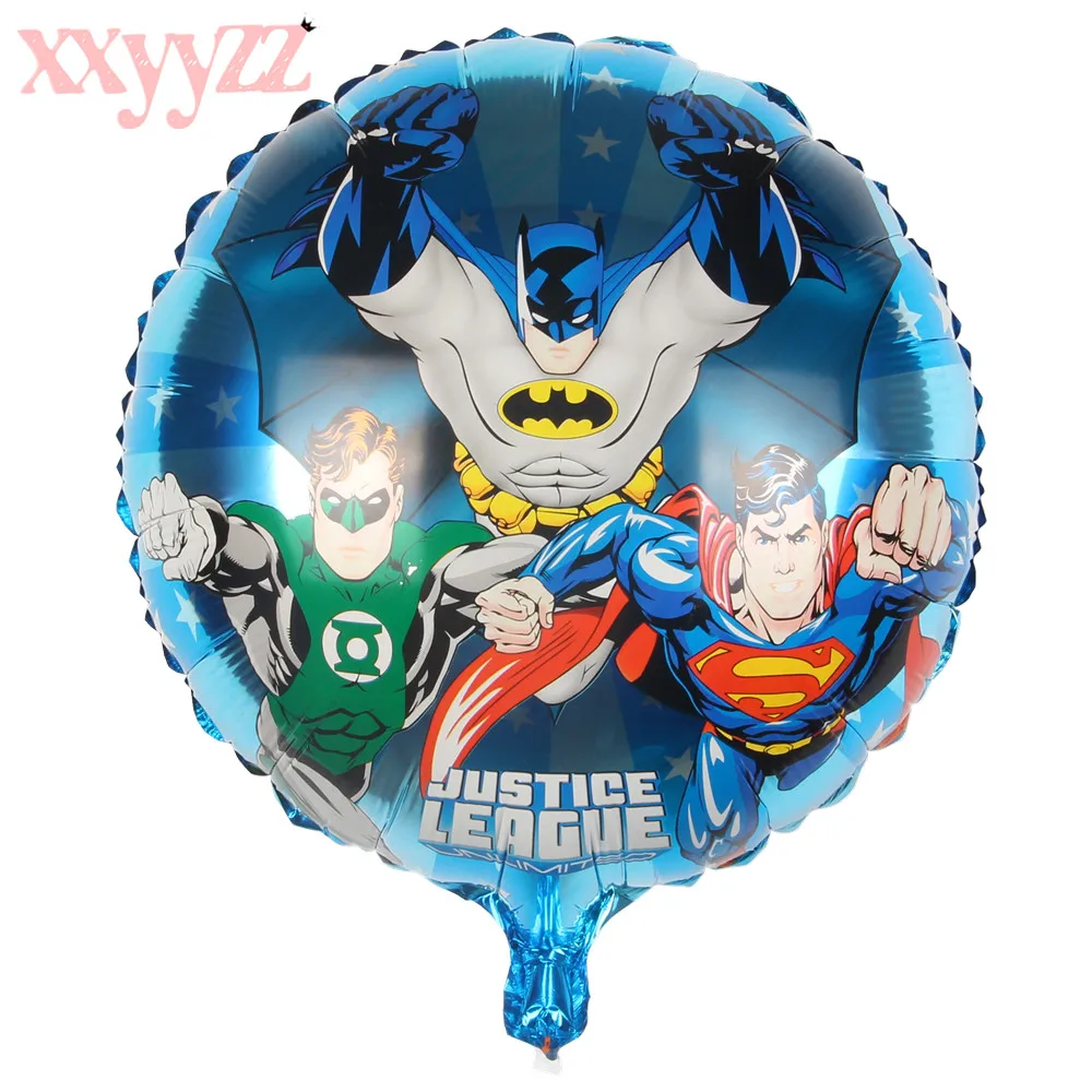 XXYYZZ Super Hero Balloons Avengers Spiderman Batman Aluminum Foil Balloon Children Birthday Party Supplies Baby Toys Balloons
XXYYZZ Super Hero Balloons Avengers Spiderman Batman Aluminum Foil Balloon Children Birthday Party Supplies Baby Toys Balloons