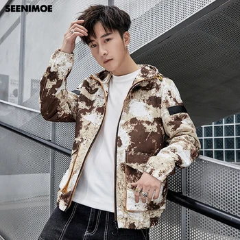SEENIMOE Mens 2019 Spring Jacket Men Camouflage Zipper Hooded Coat M-4XL Casual Windbreaker military trend wild Outwear Coats
SEENIMOE Mens 2019 Spring Jacket Men Camouflage Zipper Hooded Coat M-4XL Casual Windbreaker military trend wild Outwear Coats