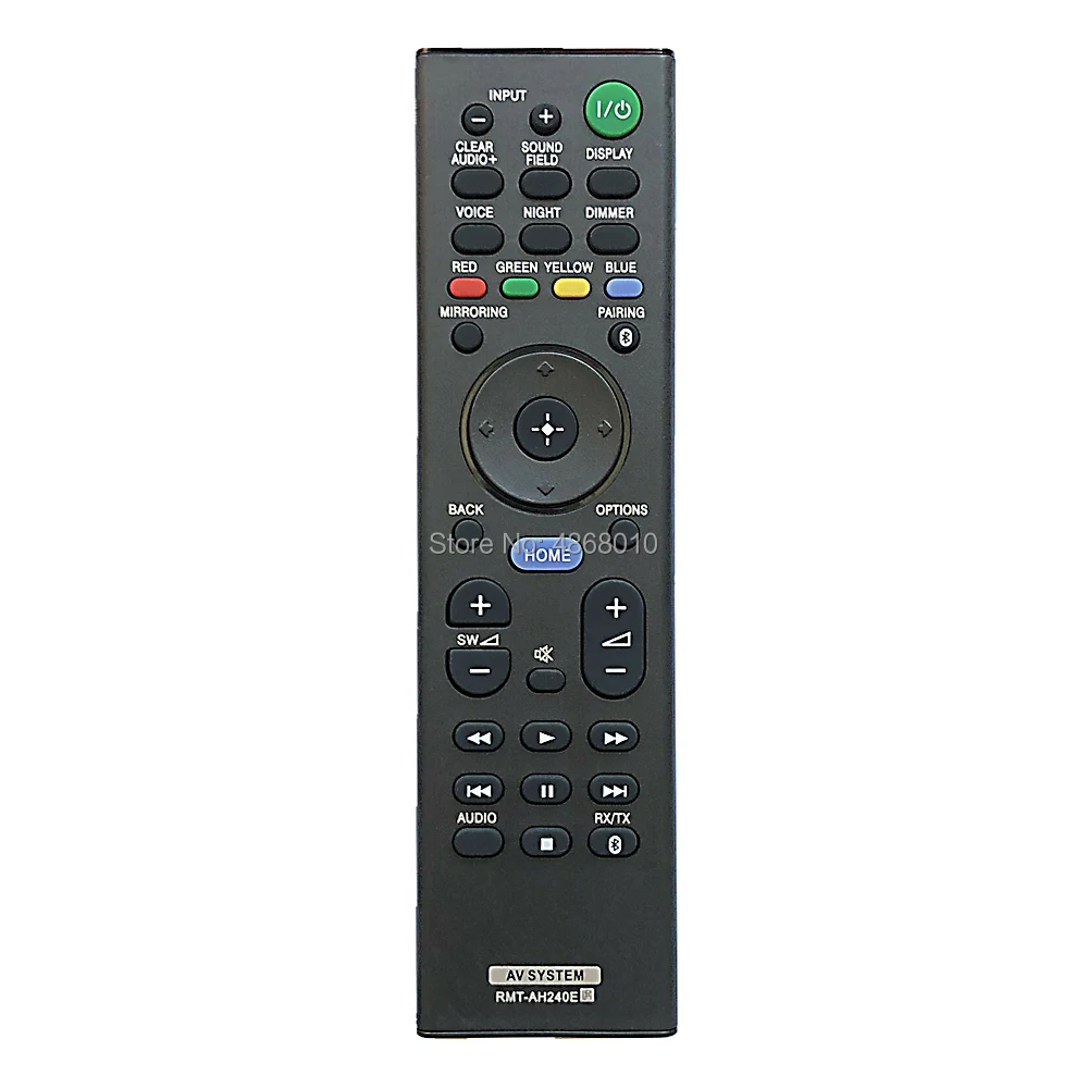 Replacement Remote Control RMT-AH240E For SONY Sound Bar Controle HTCT380 HT-CT380 HTCT381 HT-CT381 Controller Fernbedienung
Replacement Remote Control RMT-AH240E For SONY Sound Bar Controle HTCT380 HT-CT380 HTCT381 HT-CT381 Controller Fernbedienung