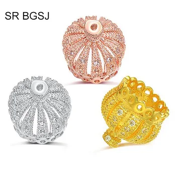 Free Shipping 6Pcs Jewelry Findings Micro Inlay Crown Tassel Accessories Cap Zircon Pendant beads Connectors
Free Shipping 6Pcs Jewelry Findings Micro Inlay Crown Tassel Accessories Cap Zircon Pendant beads Connectors