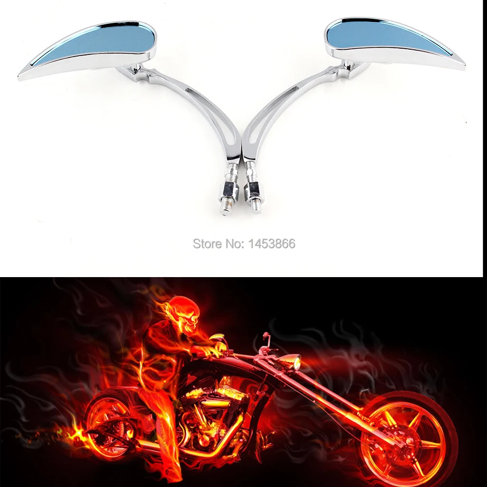 CHROME TEARDROP REARVIEW MIRROR FOR CRUISER VICTORY HYOSUNG KYMCO SCOOTER GY6 8 mm 10 mm
CHROME TEARDROP REARVIEW MIRROR FOR CRUISER VICTORY HYOSUNG KYMCO SCOOTER GY6 8 mm 10 mm