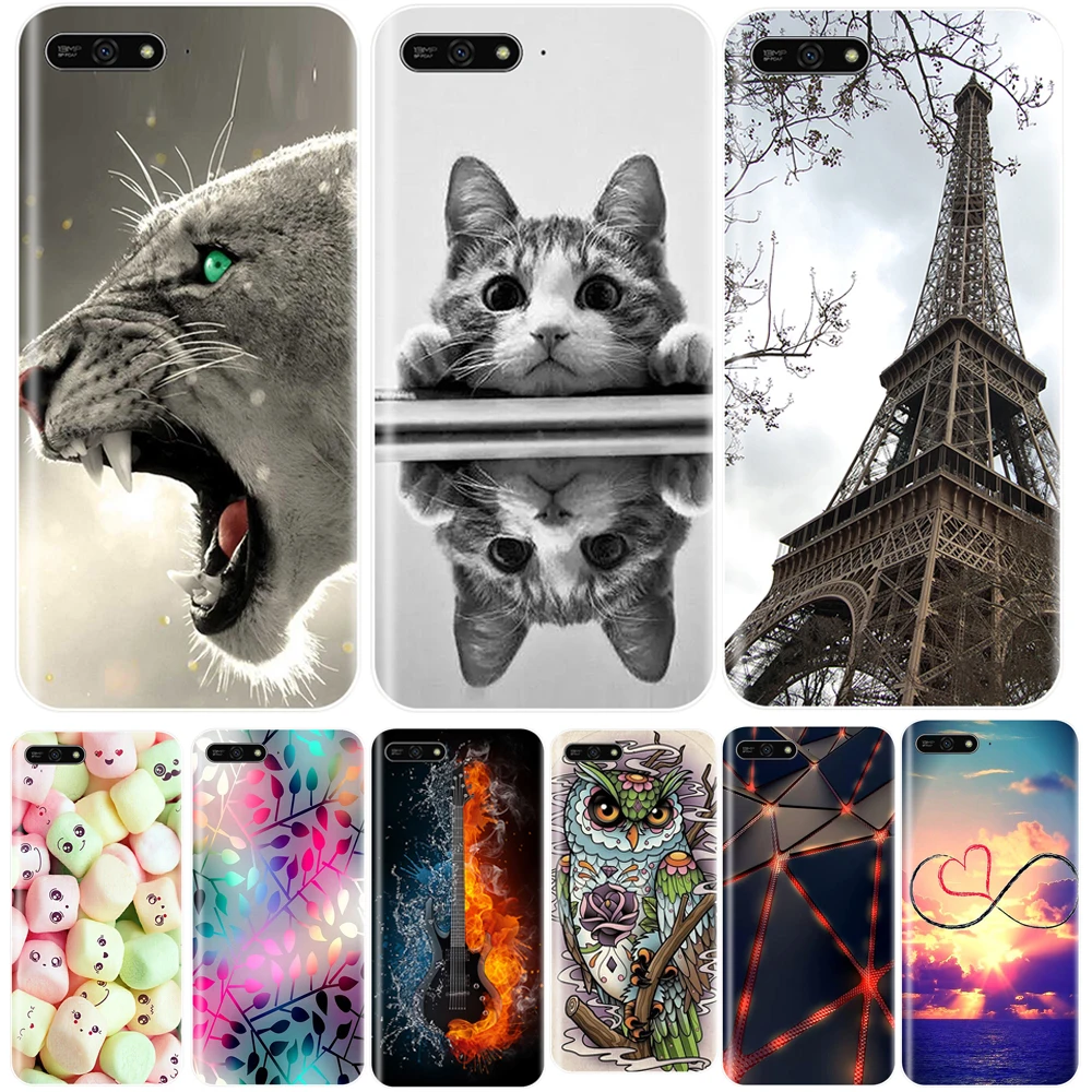 Phone Case For Huawei Y6 Y7 Y9 Prime 2018 Soft Silicone TPU Painted Back Cover For Huawei Y3 Y5 Y6 2017 II Pro Cute Cat Case
Phone Case For Huawei Y6 Y7 Y9 Prime 2018 Soft Silicone TPU Painted Back Cover For Huawei Y3 Y5 Y6 2017 II Pro Cute Cat Case