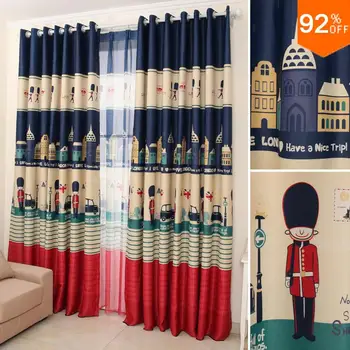 Children Sweet Dream England Toy Soldier Blackout ROYAL GUARD Kid curtain Study Room curtain decoration Bedroom curtains
Children Sweet Dream England Toy Soldier Blackout ROYAL GUARD Kid curtain Study Room curtain decoration Bedroom curtains