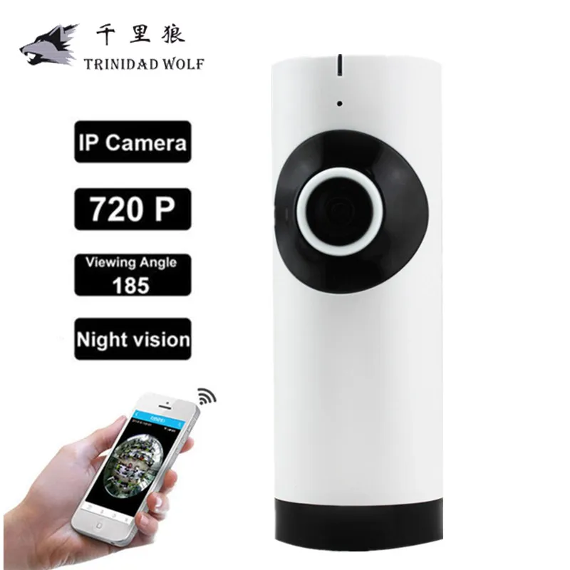 185 Panorama Camera Fisheye WIFI IP Camera Night Vision Motion Detection Camcorder APP Remote Control P2P Webcam
185 Panorama Camera Fisheye WIFI IP Camera Night Vision Motion Detection Camcorder APP Remote Control P2P Webcam