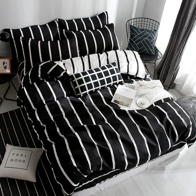 3/4pcs black and white checkered king queen full twin size bedding set duvet cover sets include duvet cover bed sheet pillowcase
3/4pcs black and white checkered king queen full twin size bedding set duvet cover sets include duvet cover bed sheet pillowcase