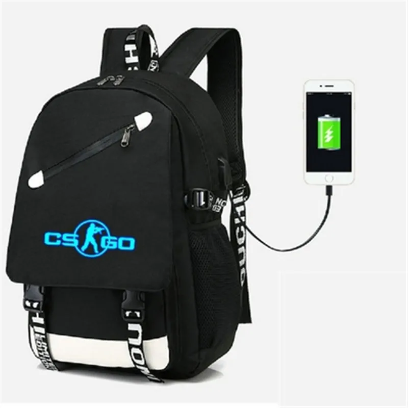 CSGO Game OL Backpack USB bag Travel School Students Bag USB Fashion School Casual Laptop bag Gifts
CSGO Game OL Backpack USB bag Travel School Students Bag USB Fashion School Casual Laptop bag Gifts