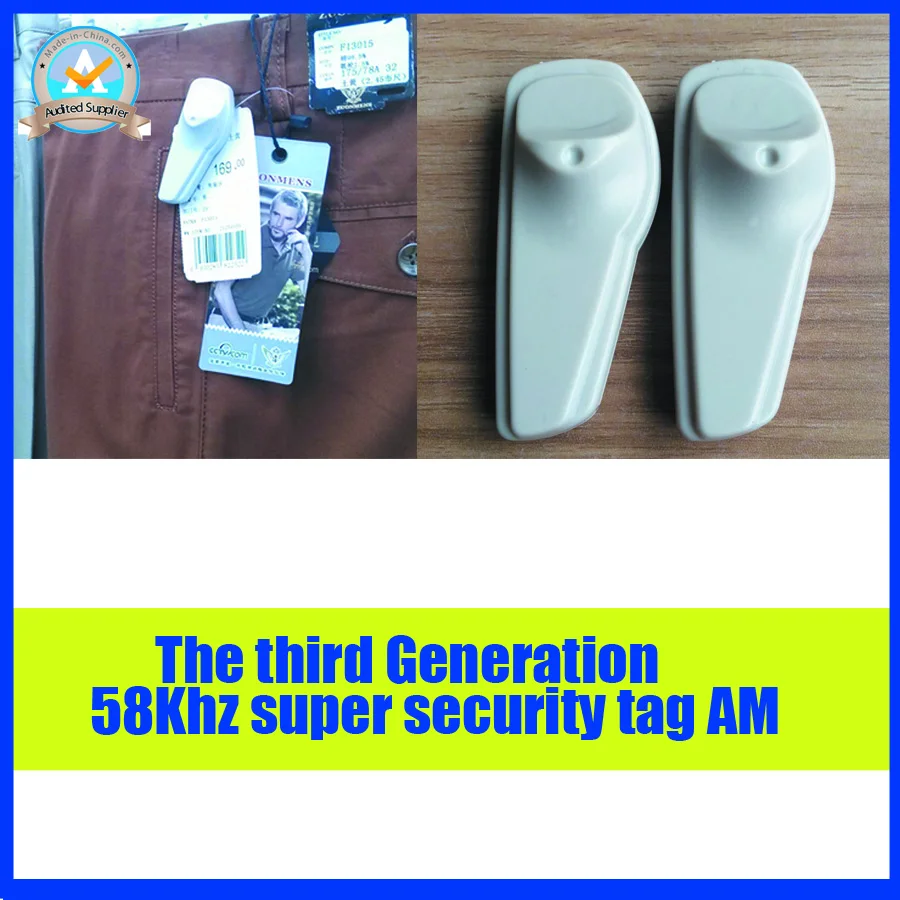 The third generation AM 58Khz security alarm tag with pins,super eas security tag with pins 1000pcs
The third generation AM 58Khz security alarm tag with pins,super eas security tag with pins 1000pcs