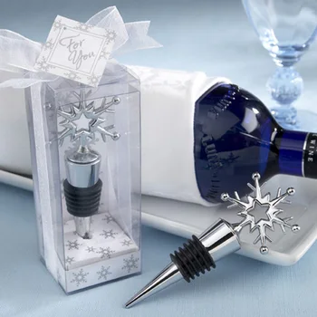 80pcs/lot factory price Snowflake Red wine bottle Stopper wedding favors guest gift for men party favor
80pcs/lot factory price Snowflake Red wine bottle Stopper wedding favors guest gift for men party favor