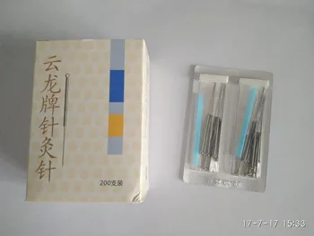 Non-disposable 200pcs/pack acupuncture steel handle needle silver needles with tube health care massage for beauty and body back
Non-disposable 200pcs/pack acupuncture steel handle needle silver needles with tube health care massage for beauty and body back