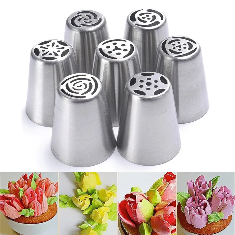 High Quality Stainless steel Russian Nozzle Tips DIY Pastry Cake Icing Piping Nozzles DIY Sugarcraft Pastry Decorating Tools
High Quality Stainless steel Russian Nozzle Tips DIY Pastry Cake Icing Piping Nozzles DIY Sugarcraft Pastry Decorating Tools