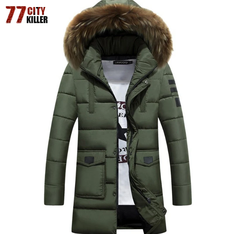 New 2018 Thick Warm White Jacket Men Long Hooded Parkas Men Plus Size 3XL Fur Collar Business Cotton Jackets Coats parkas hombre
New 2018 Thick Warm White Jacket Men Long Hooded Parkas Men Plus Size 3XL Fur Collar Business Cotton Jackets Coats parkas hombre