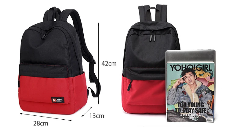 WINNER Girls School Bags for Teenagers Backpack Nylon Candy Color Women Laptop Travel Bags Large Capacity Packs Mochila (13)