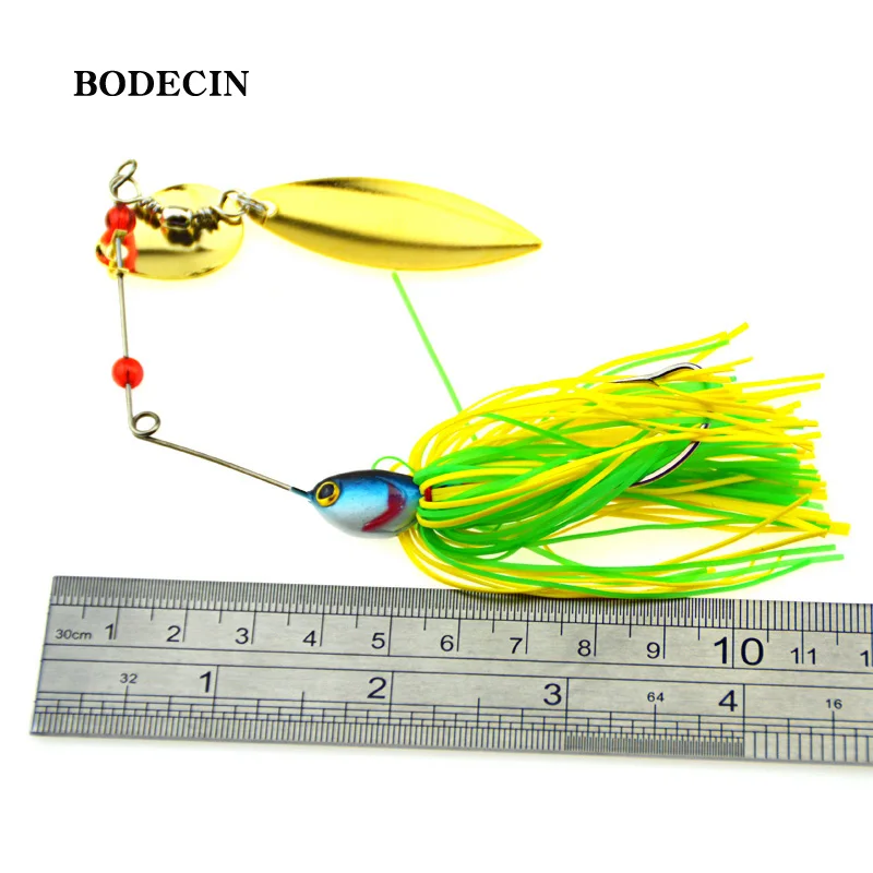 1PS Fishing Lure Wobblers Lures Wobbler Spinners Spoon Bait For Pike Peche Tackle All Artificial Baits Metal Sequins Spinnerbait (7)