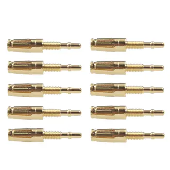 TUBE SOCKET PIN Gold Plated Brass VALVE BASE Feet for KT88 EL34 6CA7 5AR4 6SL7 6550 274B Vintage Audio Amplifier DIY HiFI
TUBE SOCKET PIN Gold Plated Brass VALVE BASE Feet for KT88 EL34 6CA7 5AR4 6SL7 6550 274B Vintage Audio Amplifier DIY HiFI