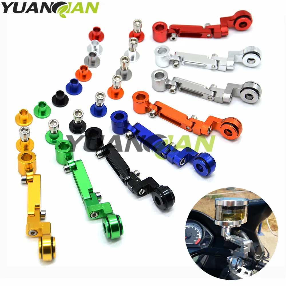 Universal 8 color CNC Brake Clutch Master Cylinder Fluid Reservoir Tank stents Oil Cup Motorcycle for Kawasaki Z800 Honda Suzuki
Universal 8 color CNC Brake Clutch Master Cylinder Fluid Reservoir Tank stents Oil Cup Motorcycle for Kawasaki Z800 Honda Suzuki