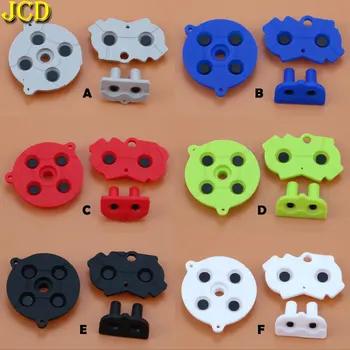 JCD 1Set Colorful Rubber Conductive Buttons A-B D-pad for Nintend GameBoy Advance GBA Silicone Conductive Start Select Keypad
JCD 1Set Colorful Rubber Conductive Buttons A-B D-pad for Nintend GameBoy Advance GBA Silicone Conductive Start Select Keypad