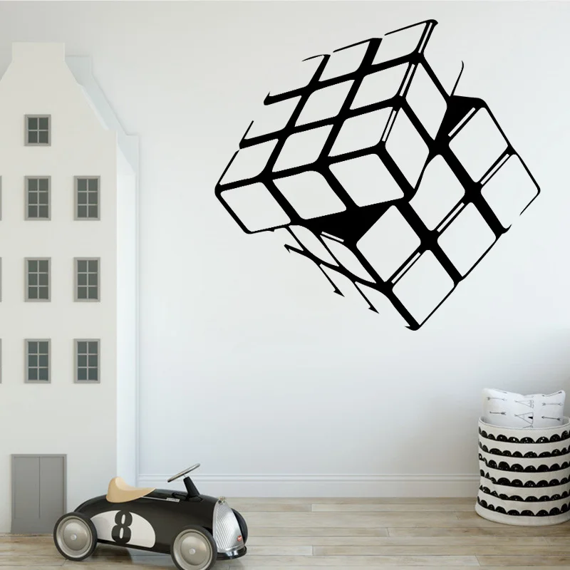 Magic Cube Pattern Creative Design Wall Sticker for Living Room Background Accessories Vinyl Removable Home Decor Art Wallpaper
Magic Cube Pattern Creative Design Wall Sticker for Living Room Background Accessories Vinyl Removable Home Decor Art Wallpaper