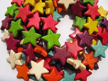 free ship-batch turquoise gemstone star green pink hot red blue oranger black mixed jewelry beads 16mm--5strands
free ship-batch turquoise gemstone star green pink hot red blue oranger black mixed jewelry beads 16mm--5strands
