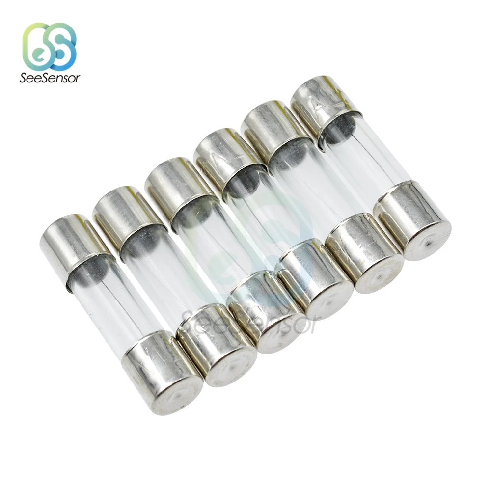 10pcs 5*20 Fast-blow Glass Fuses Assorted Kit 5*20mm 250V 1A 2A 3A 4A 5A 7A 8A 10A AMP Tube Fuses
10pcs 5*20 Fast-blow Glass Fuses Assorted Kit 5*20mm 250V 1A 2A 3A 4A 5A 7A 8A 10A AMP Tube Fuses