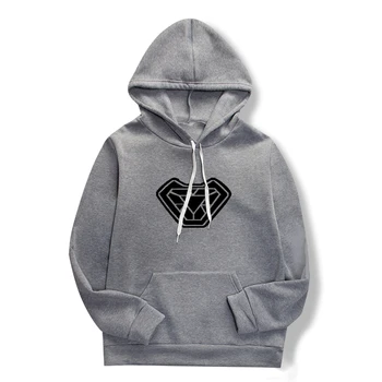 Spring/fall fashion women's casual hoodie sports hoodie, big gray pocket fashion print coat with iron man hoodie
Spring/fall fashion women's casual hoodie sports hoodie, big gray pocket fashion print coat with iron man hoodie