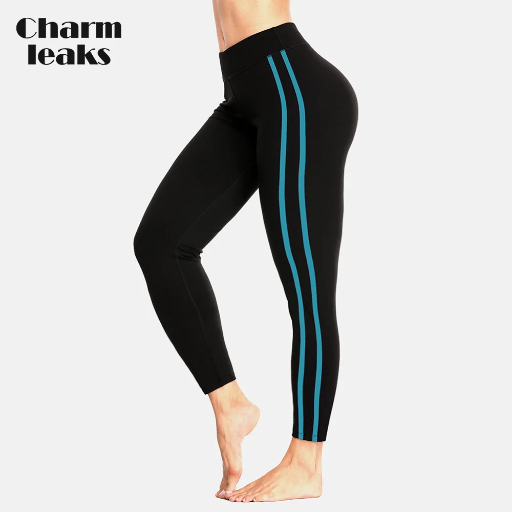 Женские Штаны Для Йоги Charmleaks облегающие спортивные брюки с высокой талией