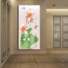 HD Print Chinese Lotus Flower Pictures Large Wall Art Home Decor Oil Painting On Canvas Sets Abstract Floral Poster and Prints
HD Print Chinese Lotus Flower Pictures Large Wall Art Home Decor Oil Painting On Canvas Sets Abstract Floral Poster and Prints