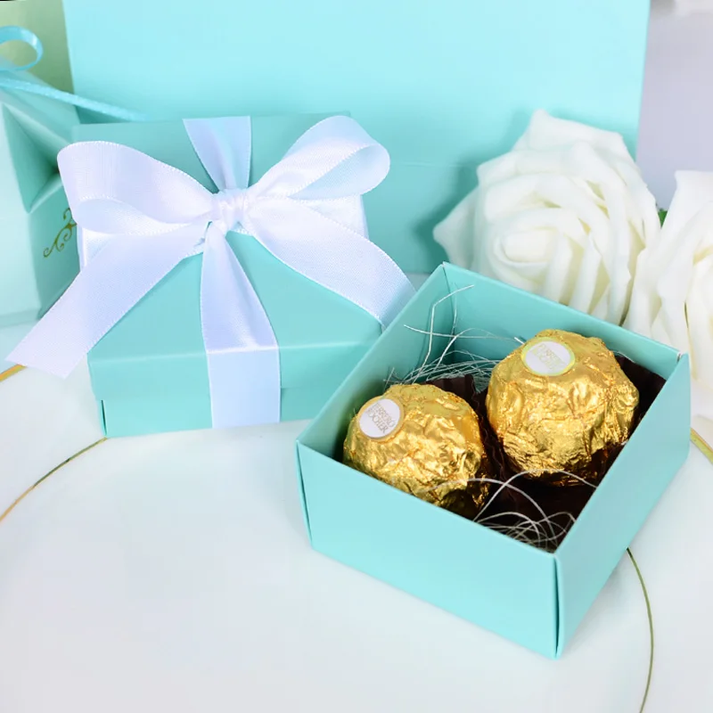 10pcs Romantic Wedding Favor Tiffany Blue Paper Candy Box DIY Candy Cookie Gift Boxes Wedding Party Candy Supplies
10pcs Romantic Wedding Favor Tiffany Blue Paper Candy Box DIY Candy Cookie Gift Boxes Wedding Party Candy Supplies