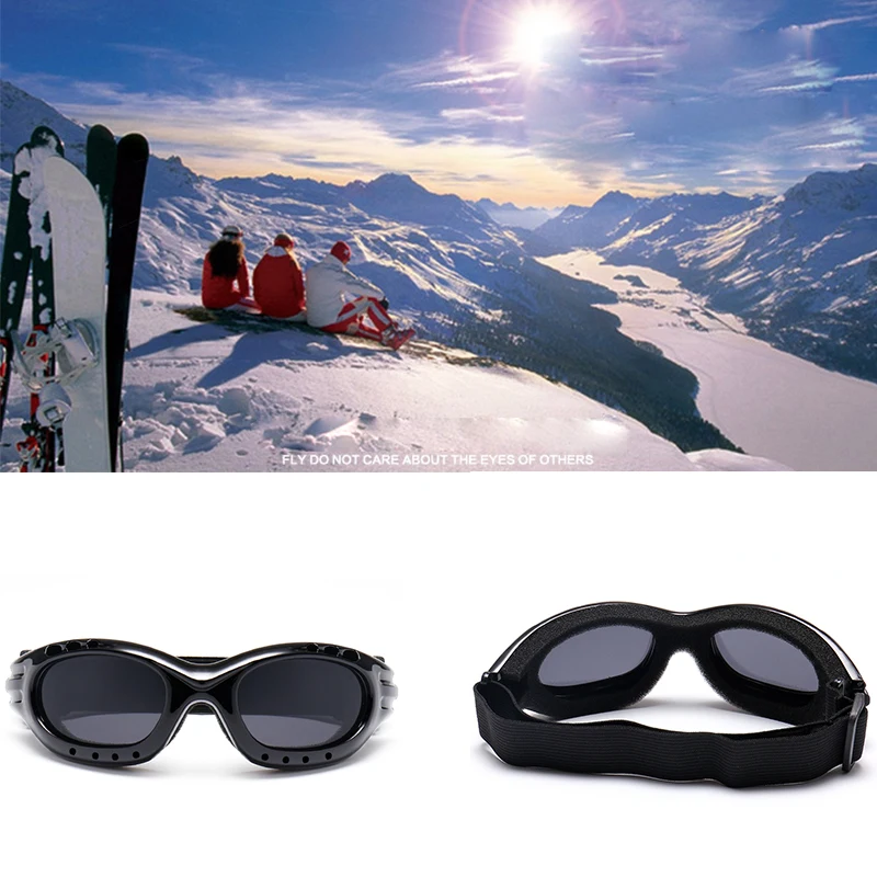 Лыжные очки зимние спортивные для сноуборда с защитой от запотевания УФ защита
