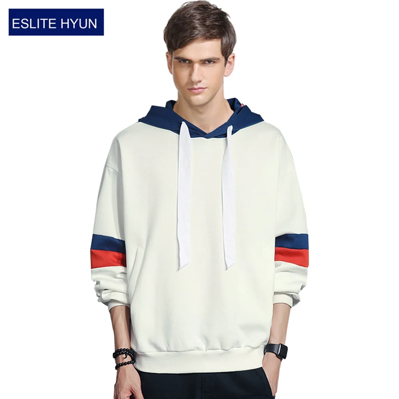 2018 Spring Autumn Fashion white Red Blue casual Male Streetwear Hoodies Men pullover Patchwork Sweatshirts 4XL 5XL
2018 Spring Autumn Fashion white Red Blue casual Male Streetwear Hoodies Men pullover Patchwork Sweatshirts 4XL 5XL