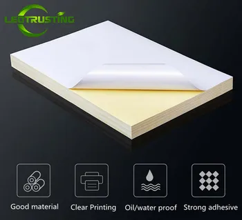 Leotrusting 50sheets A4 Size 210mmx297mm Tear Proof Matt White PP Sticker Color Printed Vinyl PP Sticker with Inkjet Printer
Leotrusting 50sheets A4 Size 210mmx297mm Tear Proof Matt White PP Sticker Color Printed Vinyl PP Sticker with Inkjet Printer