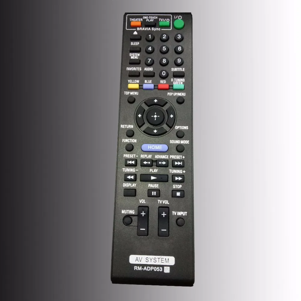 NEW replace for SONY AV System Remote control RM-ADP053 for DVD Home Theater Audio Blu Ray Disc Player BDV-E470 BDV-E570 BDV-E77
NEW replace for SONY AV System Remote control RM-ADP053 for DVD Home Theater Audio Blu Ray Disc Player BDV-E470 BDV-E570 BDV-E77