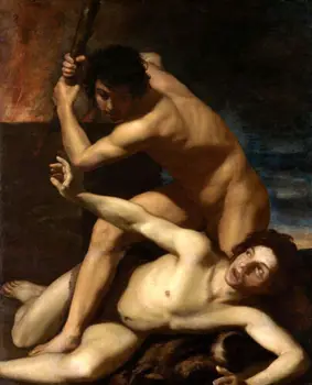 Artist's hand paintings on canvas: Bartholomew Cain killed Mr. Abel 20 x 24in, free shipping .
Artist's hand paintings on canvas: Bartholomew Cain killed Mr. Abel 20 x 24in, free shipping .