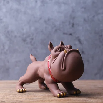 Chinese Ceramic dog Home Decoration figurines Lucky zisha animal dog Tea Pet Decorations Housewarming Gift
Chinese Ceramic dog Home Decoration figurines Lucky zisha animal dog Tea Pet Decorations Housewarming Gift