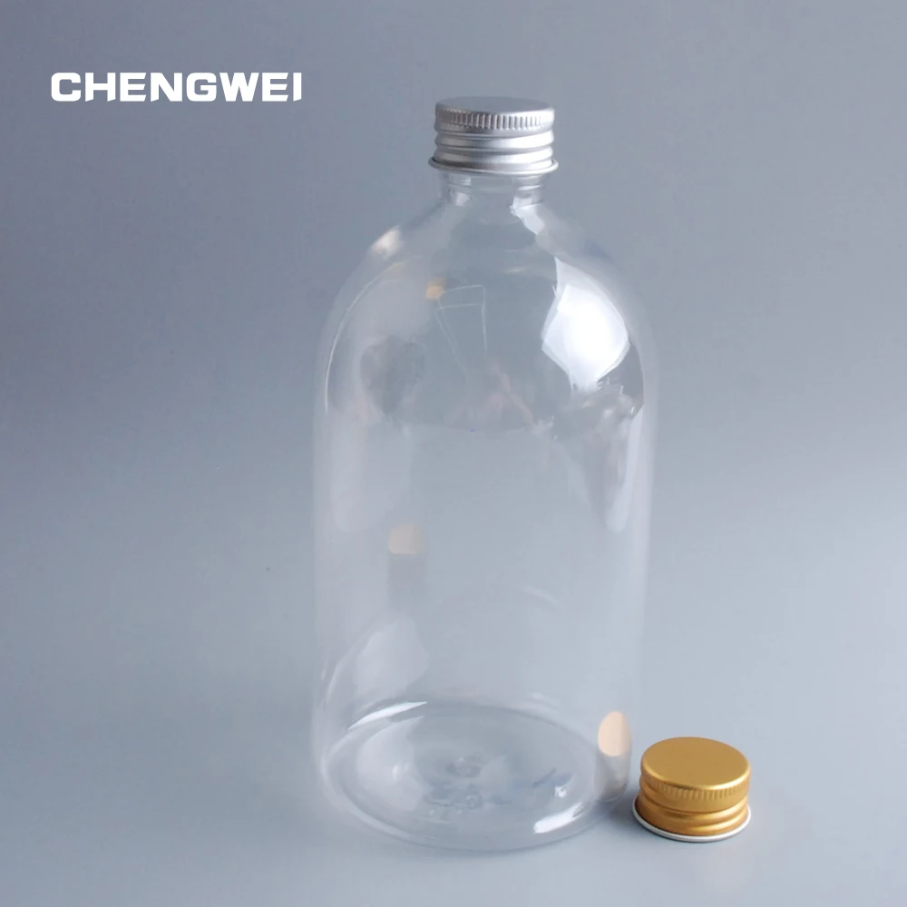 CHENGWEI Aluminum Cap Plastic Bottle 500ML Refillable Liquid Reagent Like Aromatherapy Toner Screw Cap Metal Containers 3Pcs/Lot
CHENGWEI Aluminum Cap Plastic Bottle 500ML Refillable Liquid Reagent Like Aromatherapy Toner Screw Cap Metal Containers 3Pcs/Lot