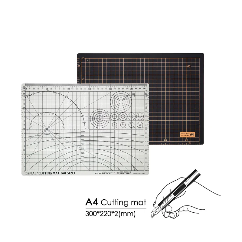 hobby model tools specific Environmental protection Black/grey Double-sided color Cutting mat
hobby model tools specific Environmental protection Black/grey Double-sided color Cutting mat